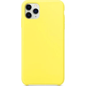 Apple iPhone 11 Pro Silikon Kılıf - Sarı
