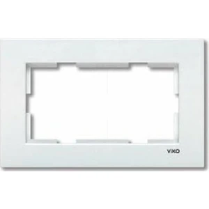 Karre Beyaz İkili Grup Priz Için Sıva Altı Çerçeve