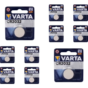 10 Adet Varta CR2032 3V Lityum Pil