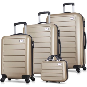 My Valice Ruby Abs 4'lü Travel Valiz Seti Gold