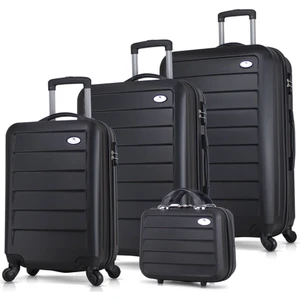 My Valice Ruby Abs 4'Lü Travel Valiz Seti Siyah