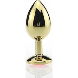 Gold Metal Taşlı Büyük Boy Anal Plug