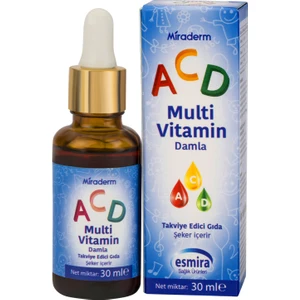 Acd Vitamin Damla 30 Ml- Miraderm
