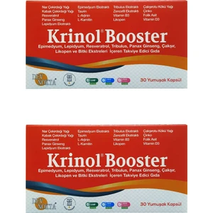 Booster - Epimedyum Lepidyum Resveratrol Likopen - 30 Kapsül - 2 Kutu