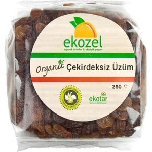 Organik Çekirdeksiz Kuru Üzüm 250 gr