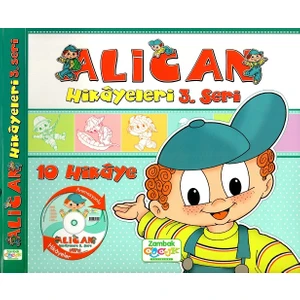 Alican Hikayeleri 3.seri (10 Kitap)+Dvd