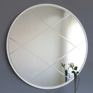 Neostill Dekoratif Ayna Baklava Desen 60 cm Yuvarlak