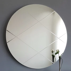 Neostill Yuvarlak Ayna Baklava Desen 60 cm