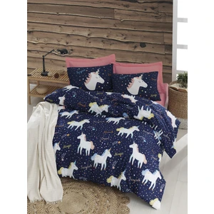 Eponj Home Kolay Ütülenir Nevresim Takımı Çift Kişilik MagicUnicorn Laci