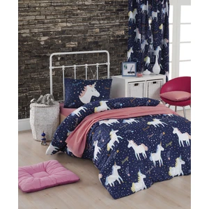 Eponj Home Kolay Ütülenir Nevresim Takımı Tek Kişilik MagicUnicorn Laci