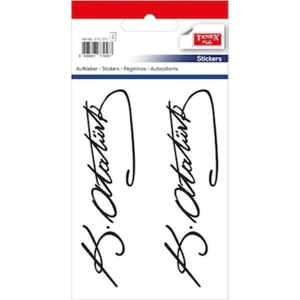 Atatürk Imza Etiket Sticker 2'li