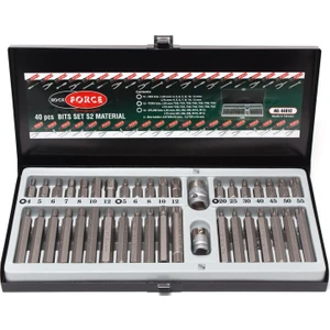 Trox Bits Seti Metal Kutulu S2 Çelik 40'lı