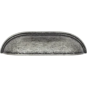 Gürçay Hırdavat Lüks Çanak Kulp Antik Gümüş 96 mm 2'li