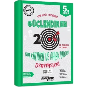 Ankara Yayıncılık 5.Sınıf Güçlendiren Din Kültürü Kültürü ve Ahlak Bilgisi 20 Deneme Sınavı