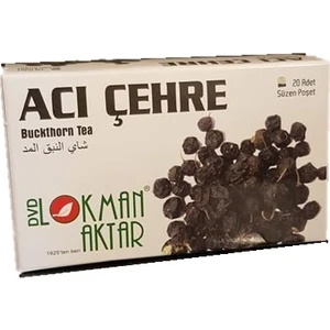 Lokman Aktar  Acı Çehre Çayı 20 Adet Süzen Poşet Net 40 gr