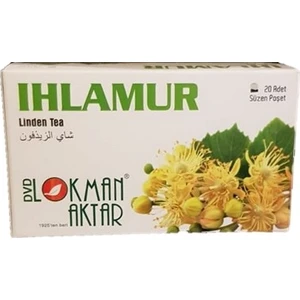 Lokman Aktar Ihlamur Çayı 20 Adet Süzen Poşet Net 40 gr