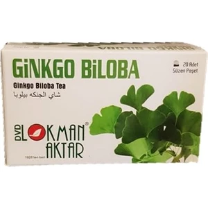 Lokman Aktar Ginkgo Biloba ( Mabet Ağacı ) Çayı 20 Adet Süzen Poşet Net 40 gr