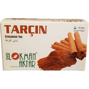 Lokman Aktar Tarçın Çayı 20 Adet Süzen Poşet Net 40 gr