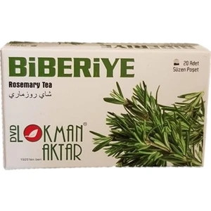 Lokman Aktar  Biberiye  Çayı 20 Adet Süzen Poşet Net 40 gr