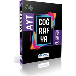 Yanıt Yayınları  AYT Coğrafya El Kitabı