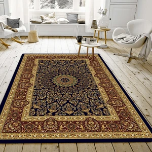 Kaymaz Taban Yıkanabilir Çini Motifli Osmanlı Desenli Dijital Baskılı Halı RSP209