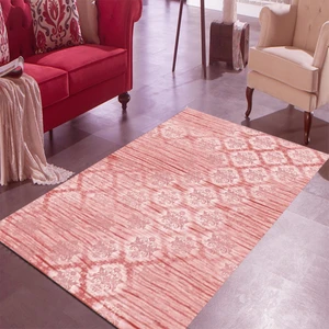 Kaymaz Taban Yıkanabilir Osmanlı Eskitme Desenli Dijital Baskılı Halı RSP33