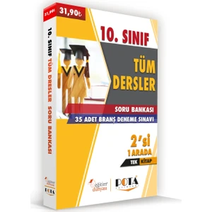 Eğitim Dünyası Yayınları & Pota Yayınları - 10. Sınıf Tüm Dersler Soru Bankası