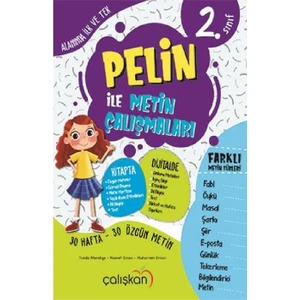 Çalışkan Yayınları 2. Sınıf Pelin ile Metin Çalışmaları