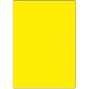 Sarı Fon Kartonu 10 Adet  50X70