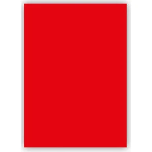 Kırmızı Fon Kartonu 10 Adet  50X70