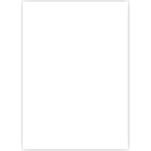 Beyaz Fon Kartonu 25 Adet  50X70