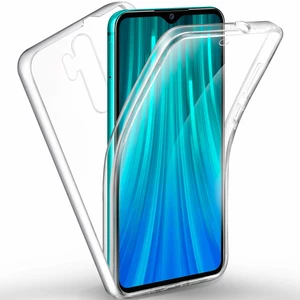 Xiaomi Redmi Note 8 Pro 360 Ön Silikon Arka Sert Mika Tam Korumalı Kılıf