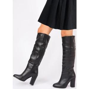 Fox Shoes Siyah Kadın Çizme G922920509