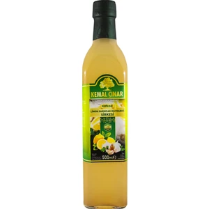 Kemal Çınar Katkısız Doğal Limon Sarımsak Maydanoz Sirkesi 500 ml