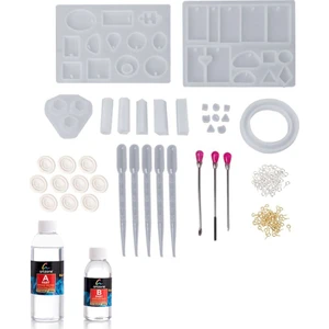 Epoksi Takı Döküm Seti - 38 Parça