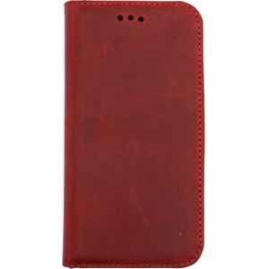 Case Street Samsung Galaxy Note 10 Plus Kılıfki Deri Cüzdan Gizli Mıktanıslı Kırmızı