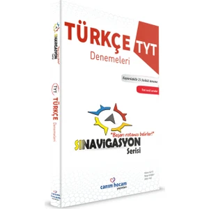 Canım Hocam Yayınları Sınavigasyon Serisi TYT Türkçe 15 Fasikül Deneme