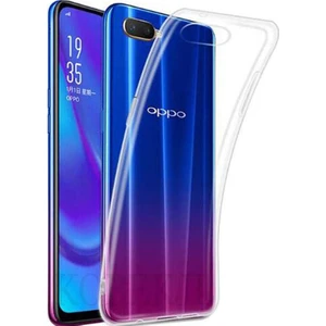 Tekno Grup Oppo Rx17 Neo Kılıf Darbe Emici Süper Silikon Kılıf Şeffaf