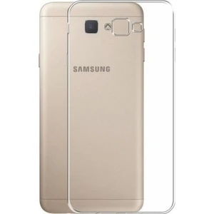 Tekno Grup Samsung Galaxy J7 Prime Kılıf Darbe Emici Süper Silikon Kılıf Şeffaf + Cam Ekran Koruyucu