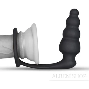 Combo Master Penis  Halkalı Anal Penetratör Plug