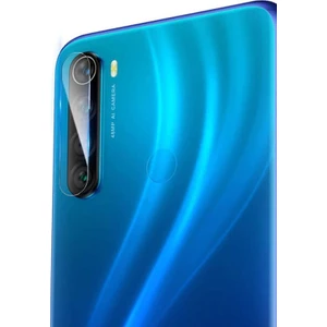 Case Street Xiaomi Redmi Note 8 Kamera Lens Koruyucu Cam Şeffaf