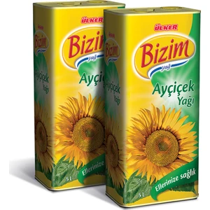 Ayçiçek Yağı Teneke 5 lt 2 Adet
