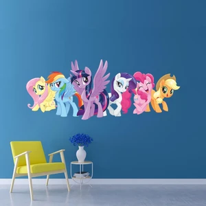 Küçük Pony Kız Çocuk Odası Duvar Sticker