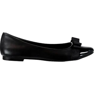 Fox Shoes Siyah Kadın Babet D726019509