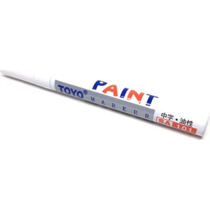 Lastik Yazı Kalemi Beyaz