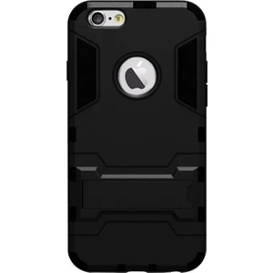 Apple iPhone 8 Alfa Serisi Armor Standlı Perfect Koruma Kılıf - Siyah