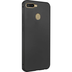 Oppo A5s Elektrocase Serisi Kamera Korumalı Silikon Kılıf - Siyah