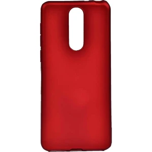 Tekno Grup Alcatel 3 2019 Kılıf Mat Premium Silikon Kılıf Kırmızı