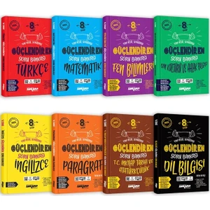 Ankara Yayıncılık 8.Sınıf  Güçlendiren Set 8 Kitap