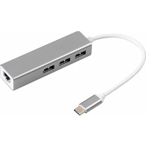 FC05 Multifunction Type-C™ To 3*USB3.0 Ethernet Çevirici Macbook Uyumlu Adaptör